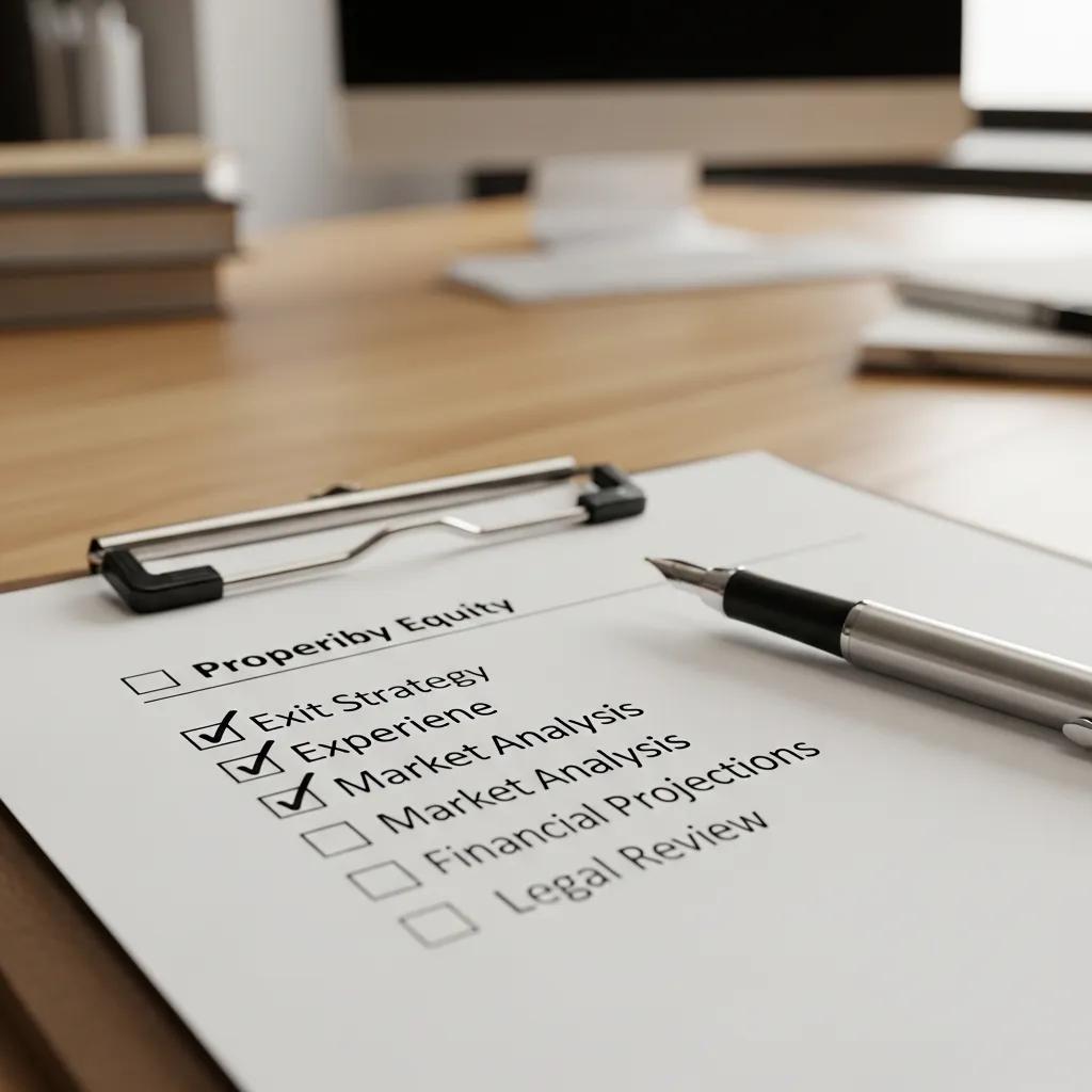 Checklist showing the main qualifications lenders evaluate for private loans