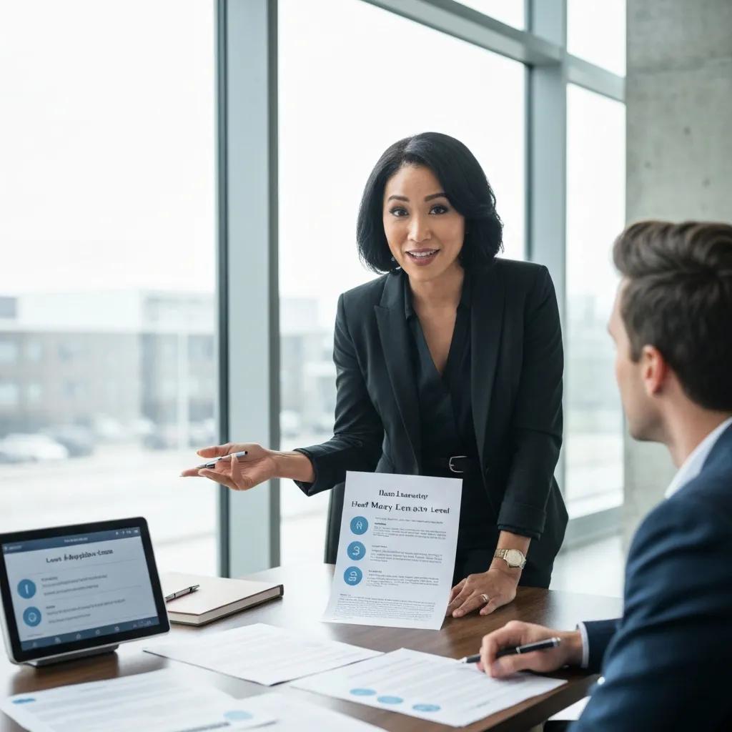 Deal manager reviewing a fast approval timeline with an investor at Fidelity Funding
