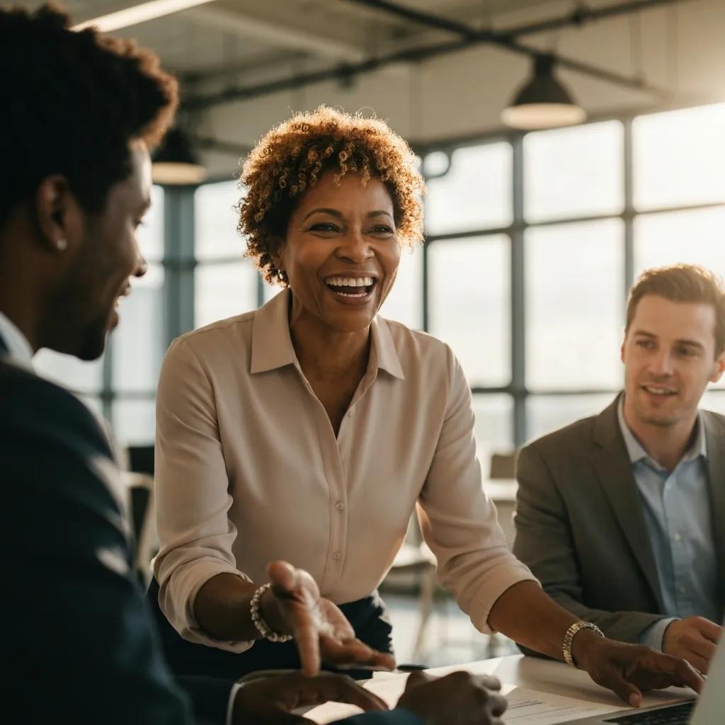 Diverse real estate investors discussing property options in sunny Southern California