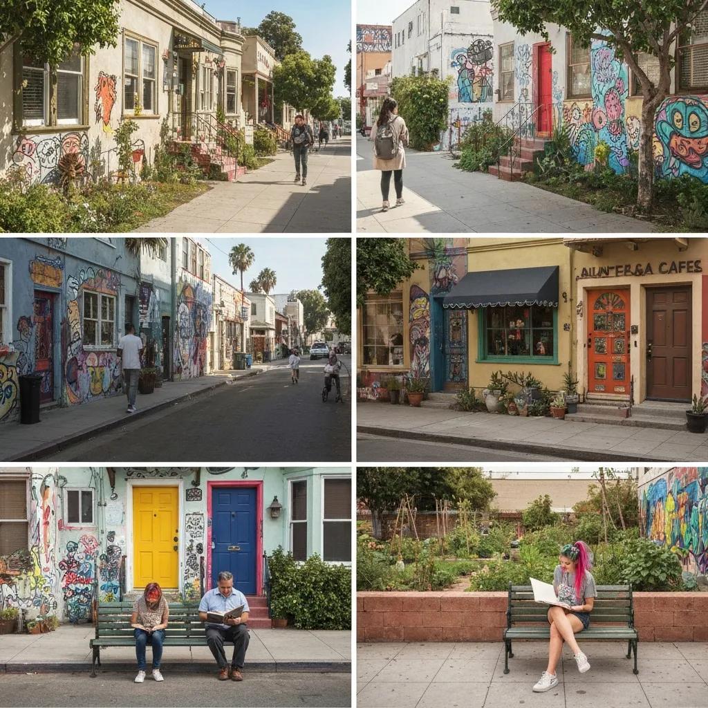 Echo Park streetscape illustrating neighborhood investment potential