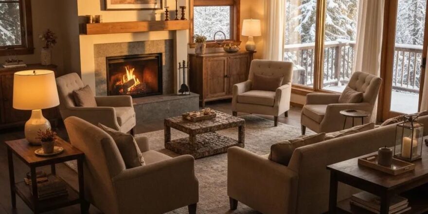 Group of diverse real estate investors discussing investment property loans in a modern office