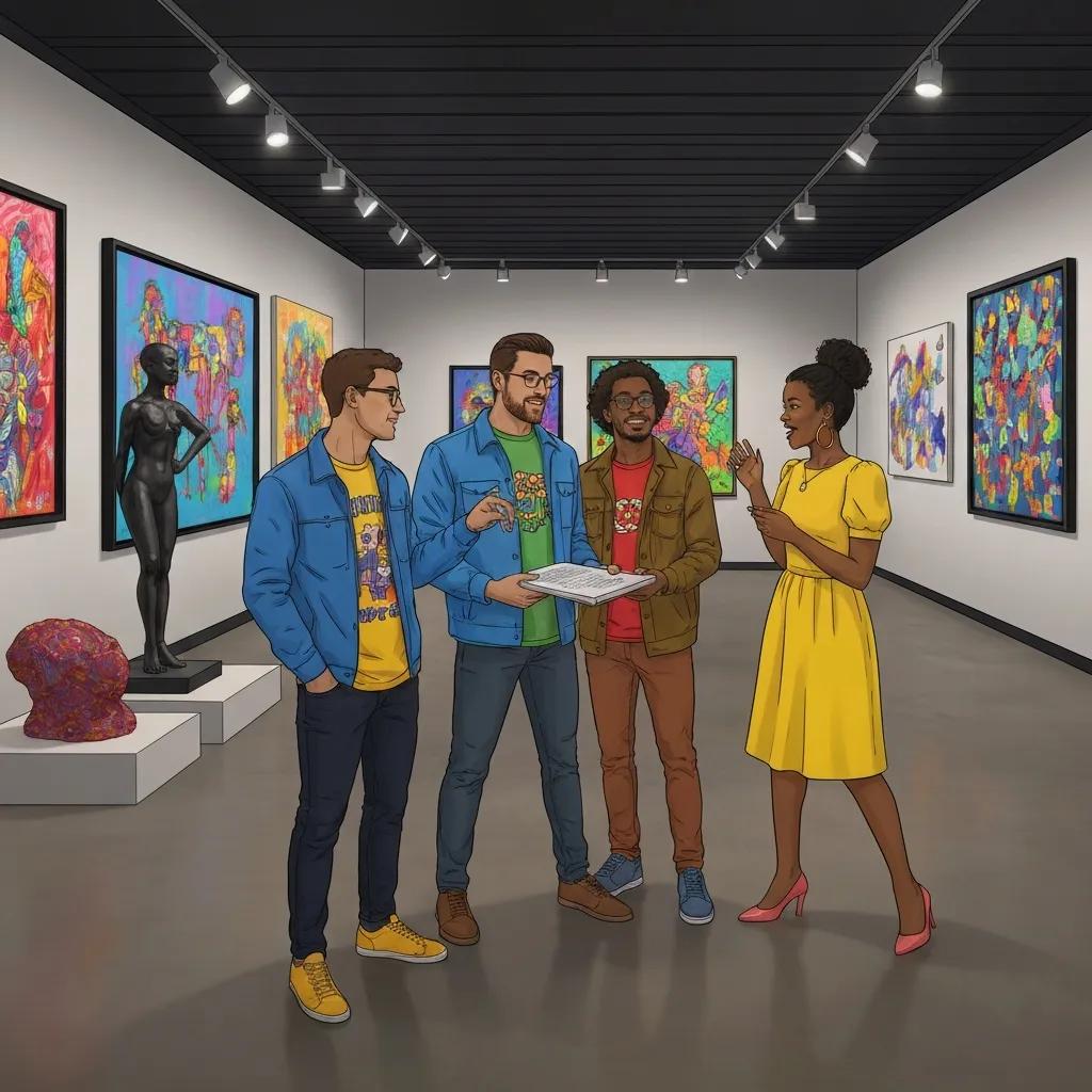 Group of real estate investors discussing hard money loans in a modern office