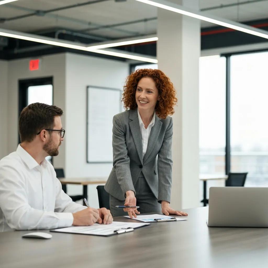 Lender discussing insurance requirements with a real estate investor