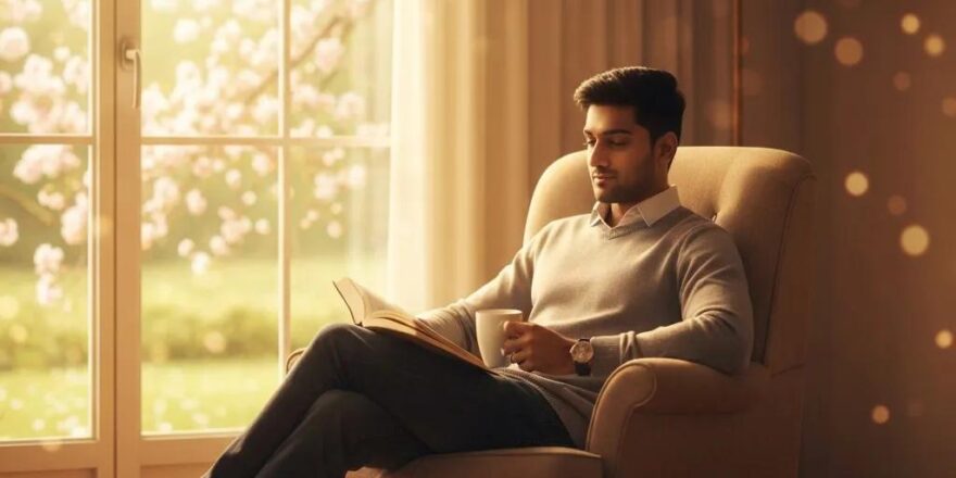 Homebuyers discussing hard money loans in a cozy living room