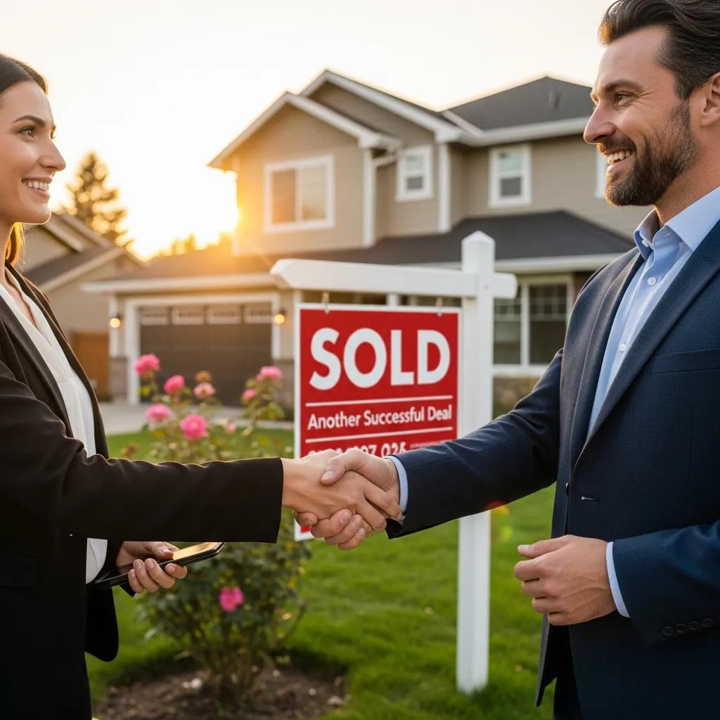 Private lender and real estate investor finalizing a quick closing on a property