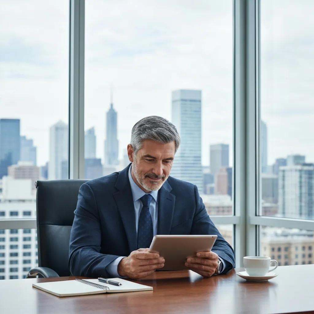 Real estate investor analyzing property listings and considering third mortgage benefits and risks