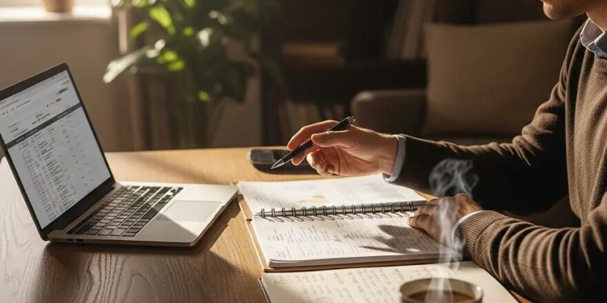 real-estate-investor-in-a-cozy-home-office-reviewing-hard-money-loan-documents-1091c0db-ac32-4995-af1d-03c7bcc5addd.webp Real estate investor in a cozy home office reviewing hard money loan documents