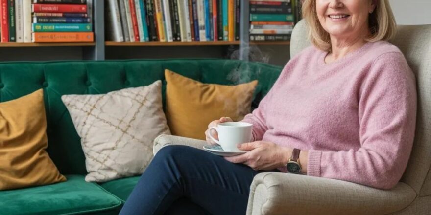 Real estate investor reviewing documents in a cozy home office, emphasizing hard money lending