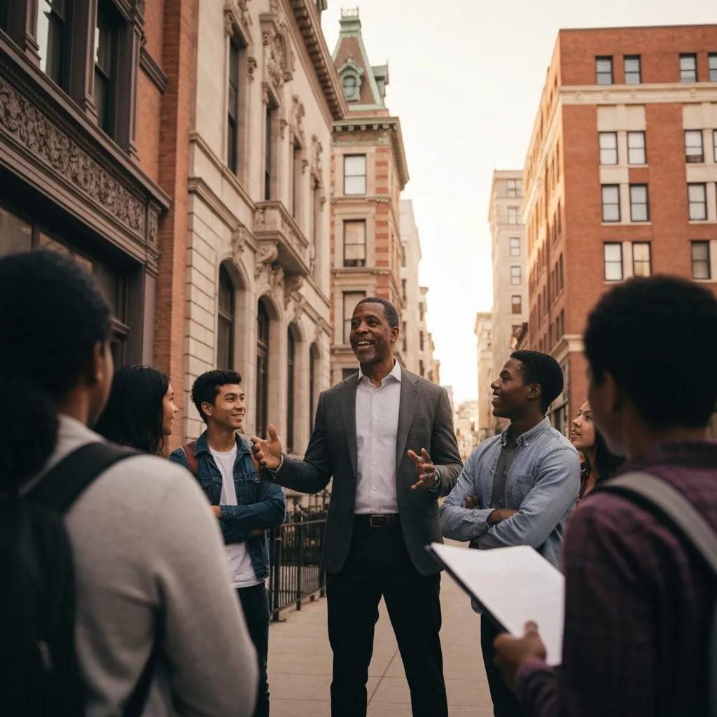Real estate investor reviewing hard money appraisal documents in a cozy office setting