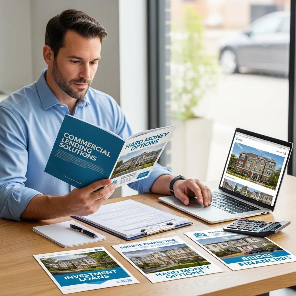 Investor comparing loan program options