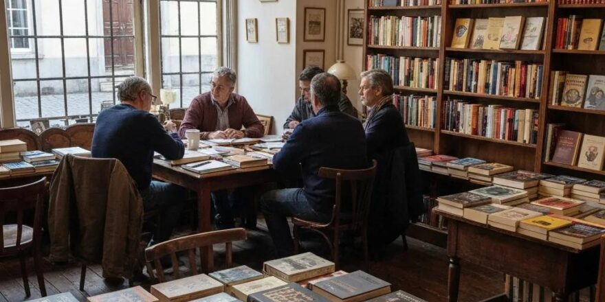 Real estate investors collaborating on property renovation plans in a cozy living room