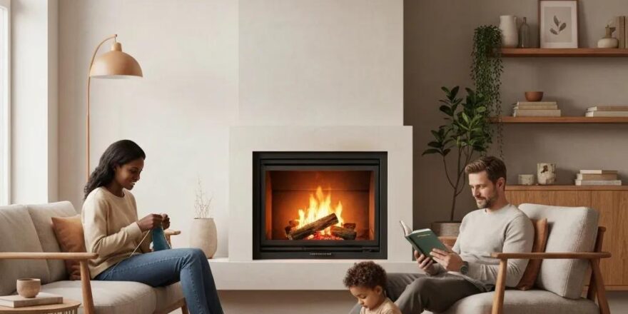 Real estate investors discussing private lending options in a cozy office environment