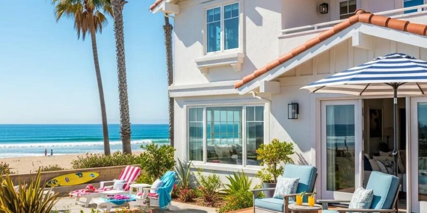 California beach house representing short-term rental opportunities