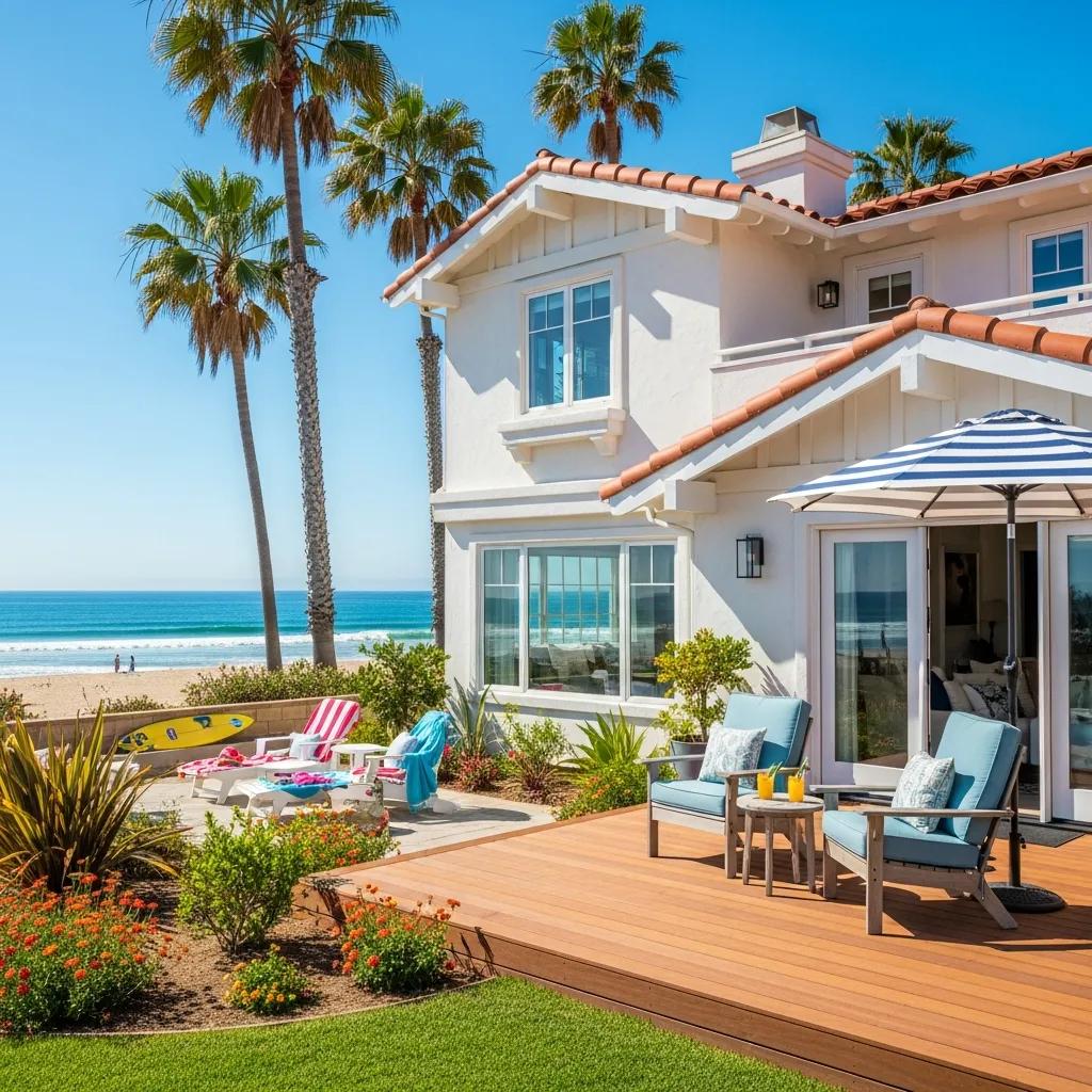 California beach house representing short-term rental opportunities