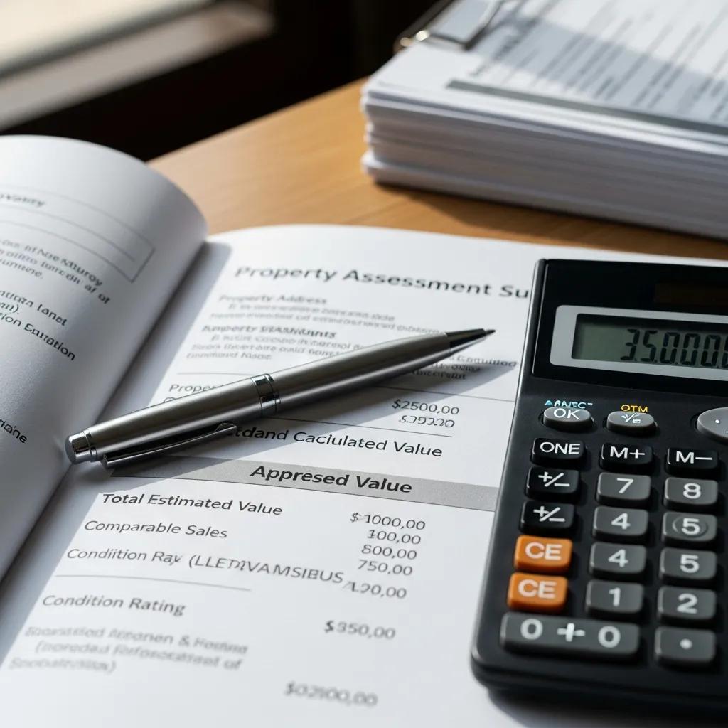 Property appraisal and calculator used to assess hard money loan eligibility