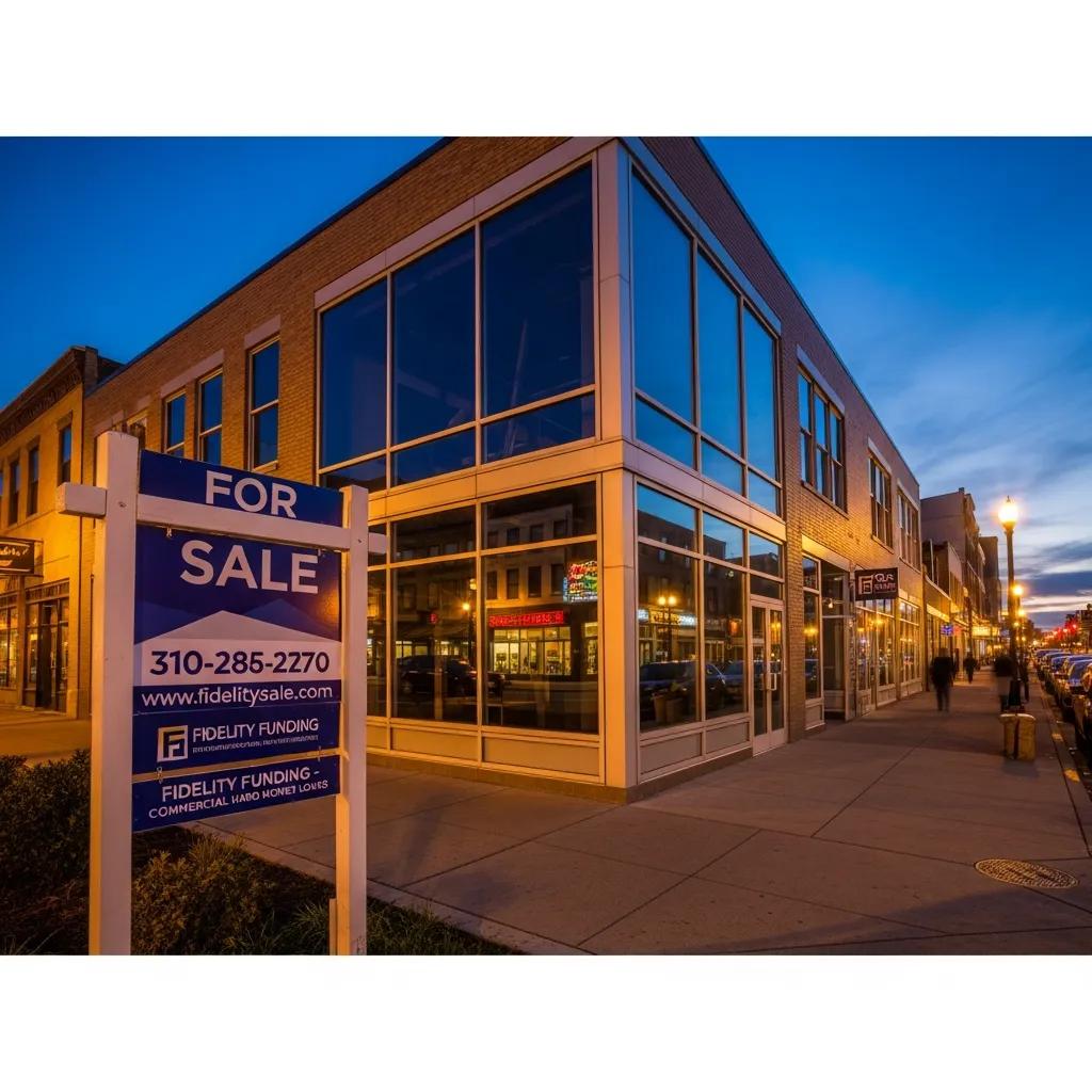 Commercial property eligible for Fidelity Funding hard money financing