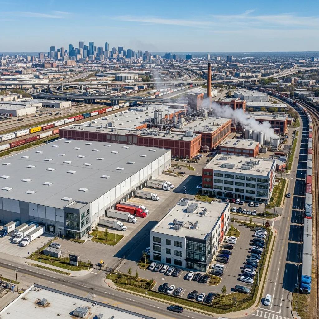 Warehouse and manufacturing property examples for industrial financing