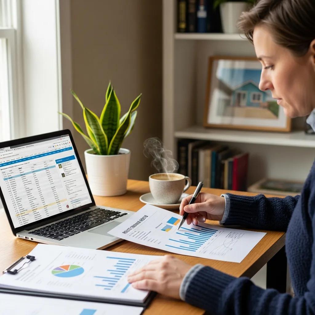 Investor reviewing short‑term rental financing options