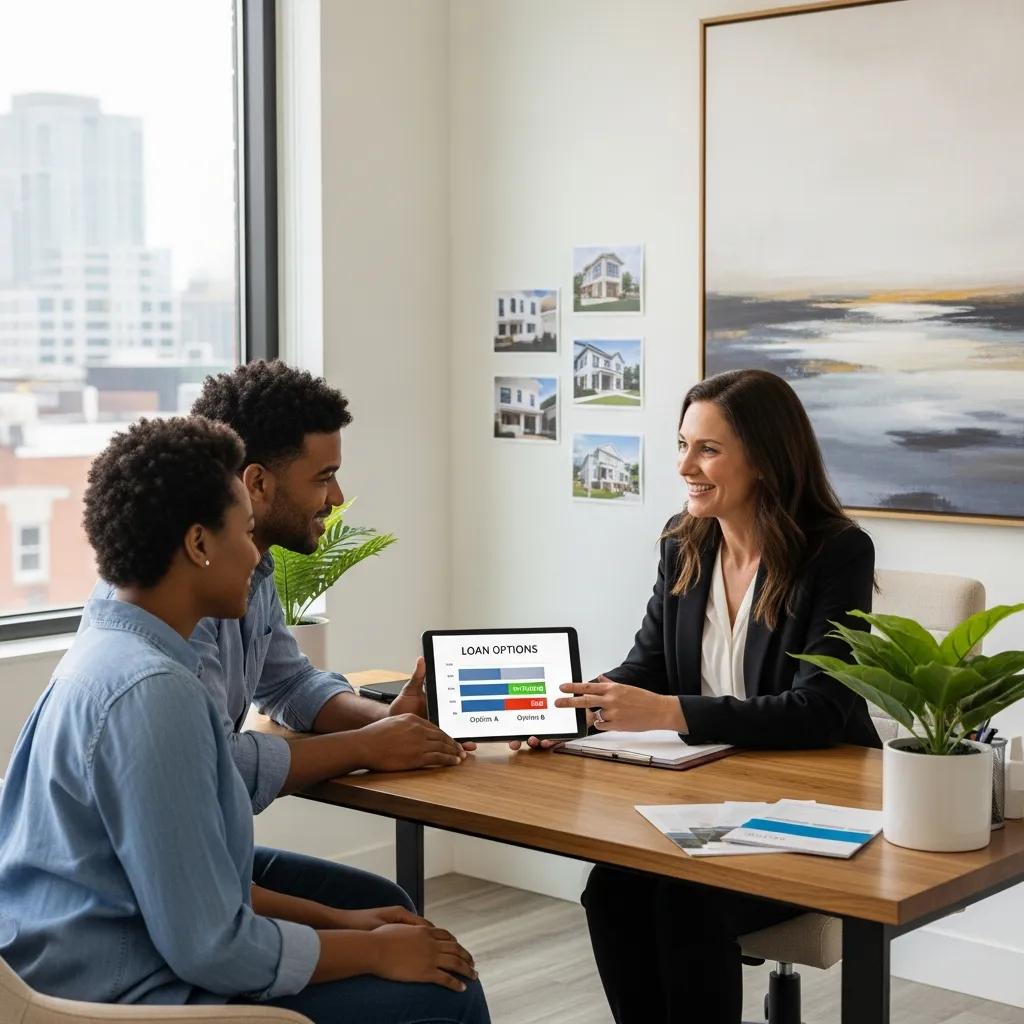 Fidelity Funding loan officer advising borrowers on hard money program options