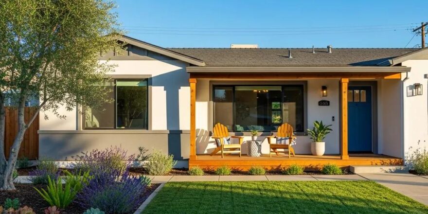 Modern home in Fresno, California, representing real estate investment opportunities