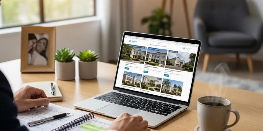 real-estate-investor-in-a-cozy-home-office-reviewing-listings-with-a-laptop-and-coffee-bef022d8-98d6-4b5e-8409-0b93900454dc.webp Real estate investor in a cozy home office reviewing listings with a laptop and coffee