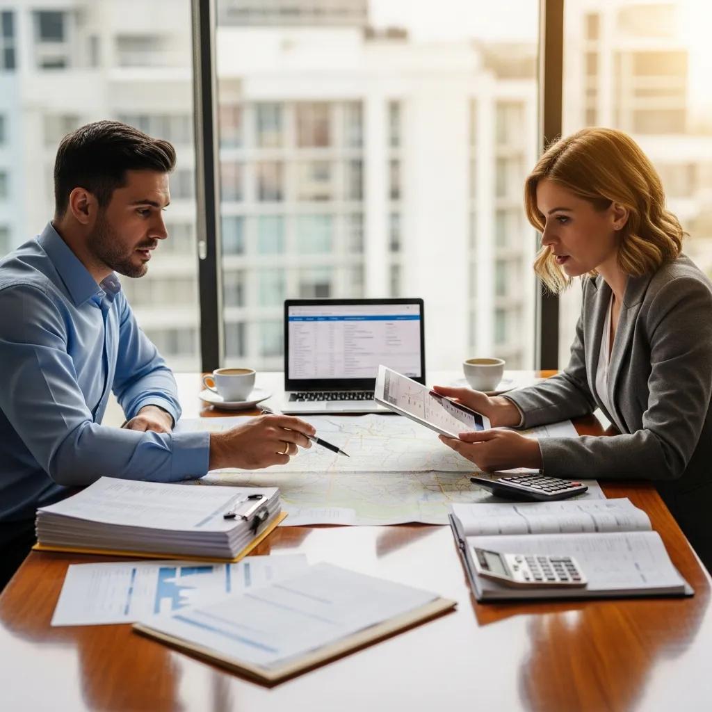 Investors collaborating on strategies to improve rental property cash flow