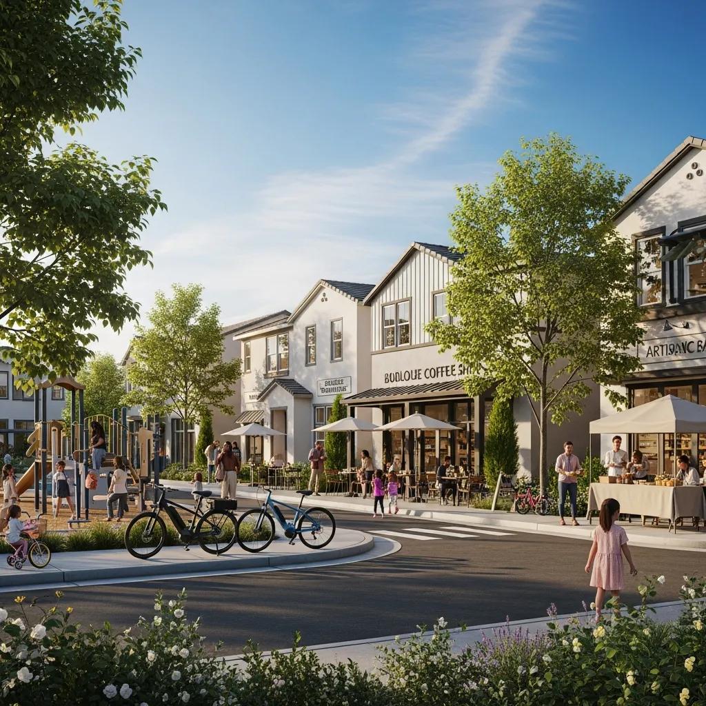 Vibrant California neighborhood — features that attract real estate investment